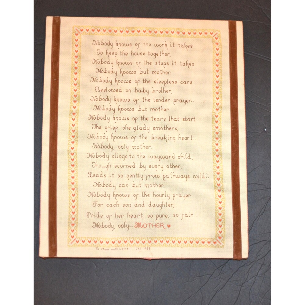 Bucolic Country Cottage Core Rustic Poetry of Mother 1980s